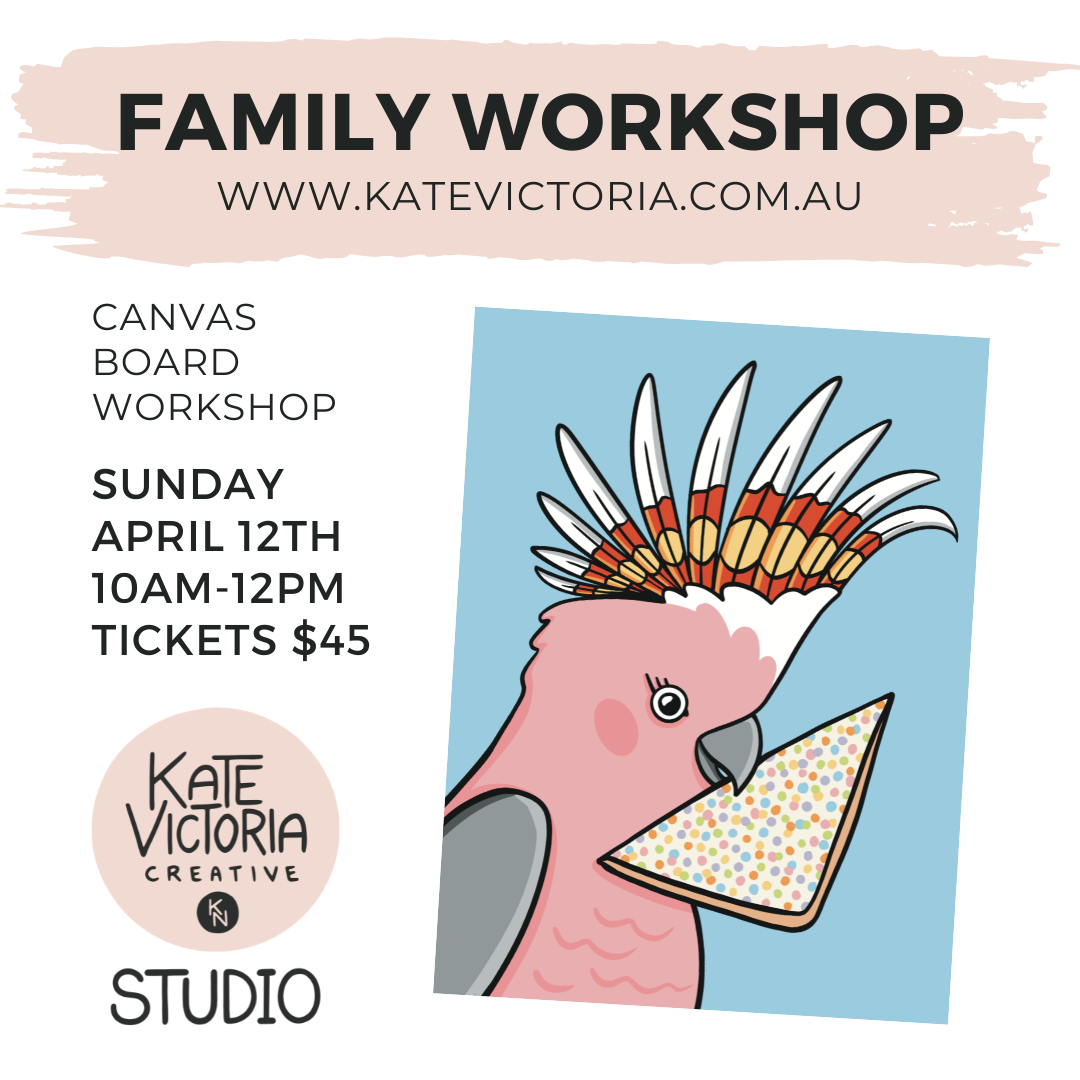 FAMILY WORKSHOP - Pink Cockatoo