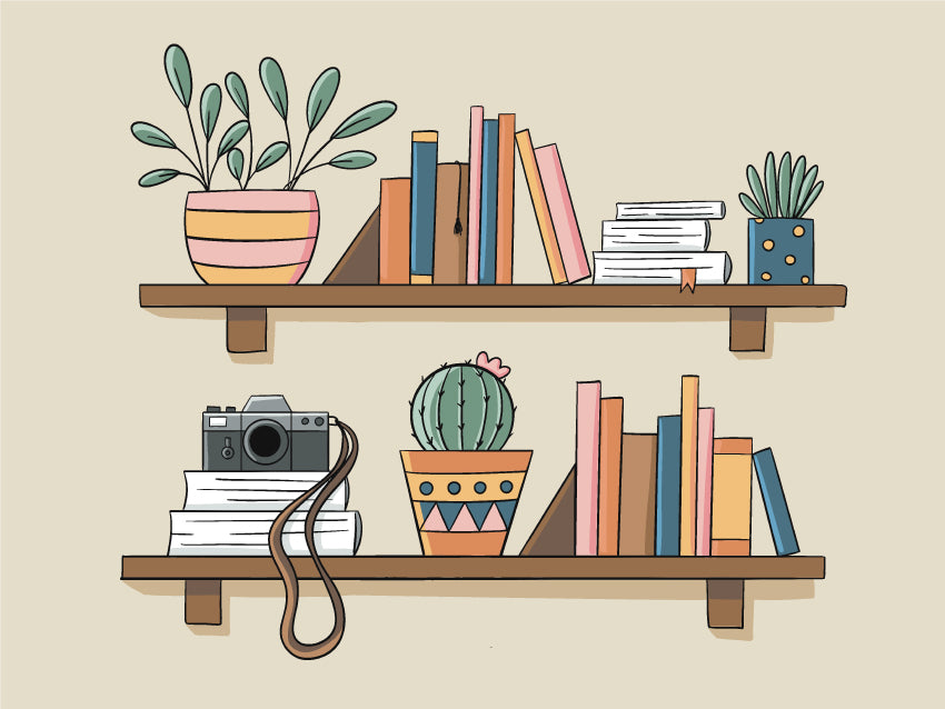 Bookshelf - Canvas Board Workshop