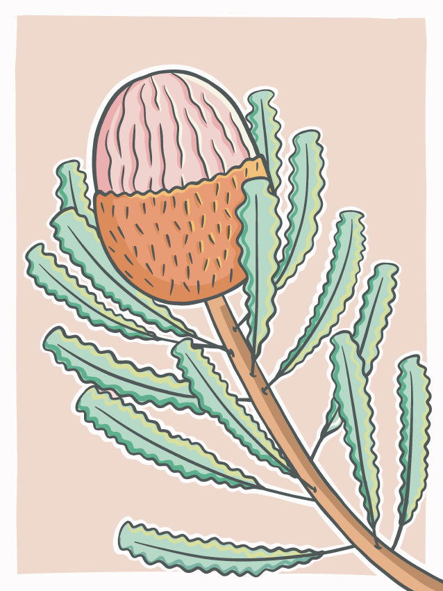 Banksia - Canvas Board Workshop