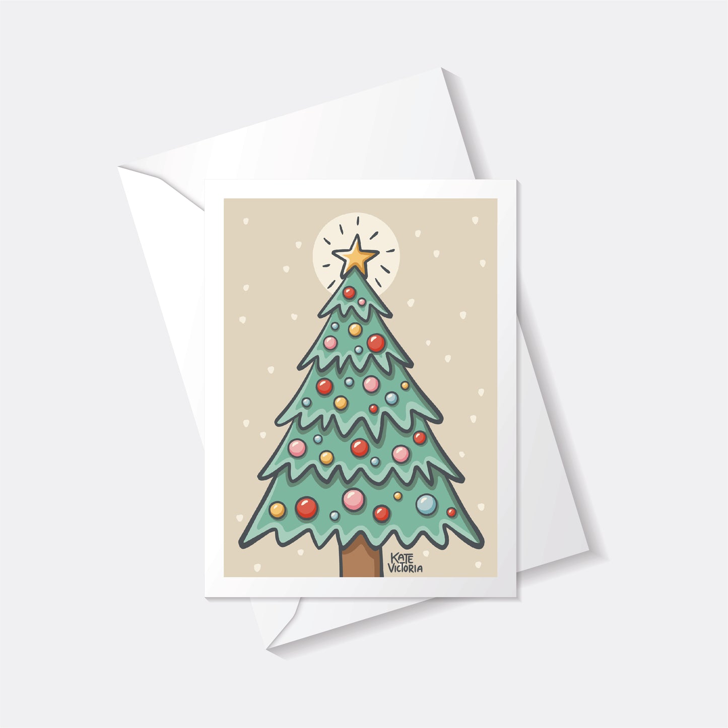 Christmas Tree Greeting Card