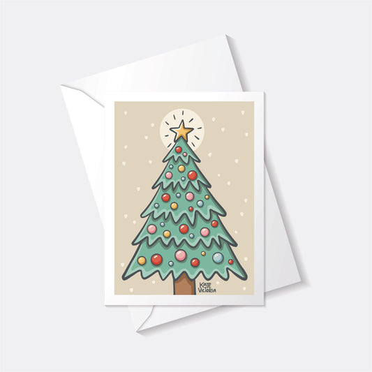Christmas Tree Greeting Card
