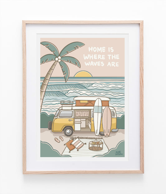 Home is where the waves are