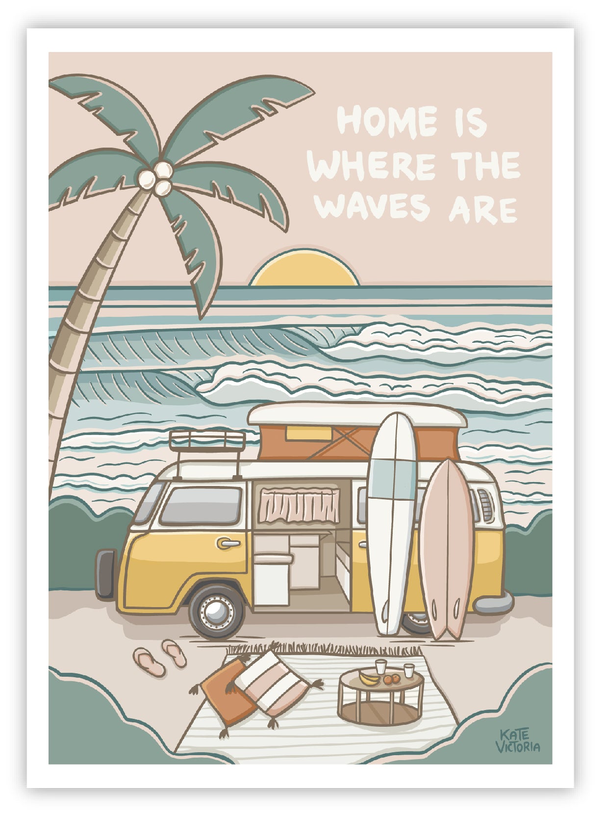 Home is where the waves are