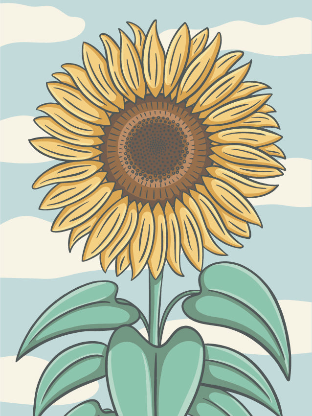 Sunflower - Canvas Board Workshop