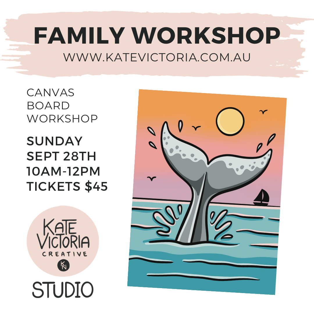 FAMILY WORKSHOP - Whale Tail