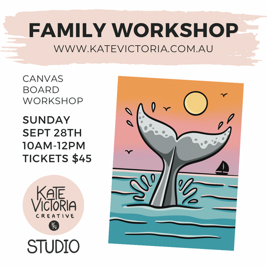 FAMILY WORKSHOP - Whale Tail