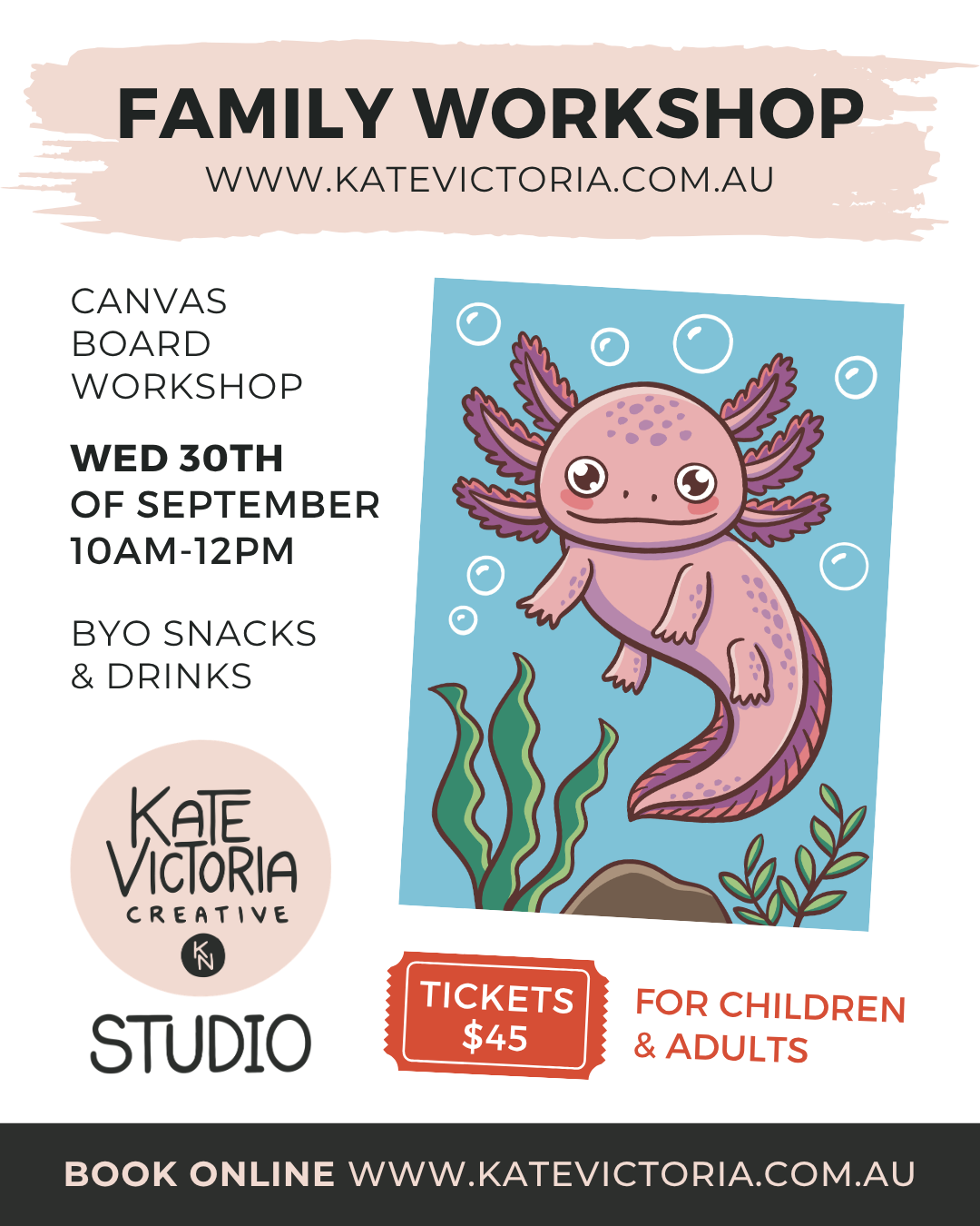 AXOLOTL-FAMILY WORKSHOP