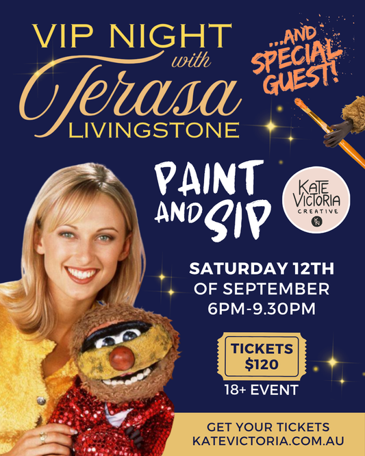 VIP NIGHT with TERASA LIVINGSTONE-Paint & Sip