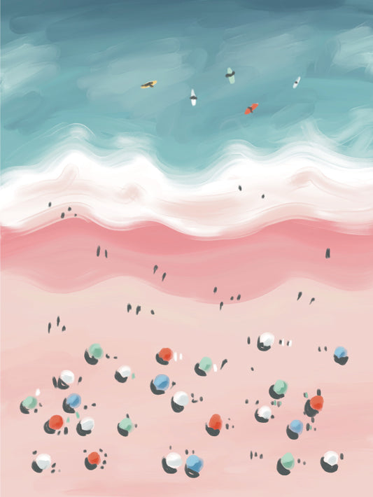 Beach for days - Canvas Board Workshop