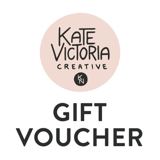 Kate Victoria Creative Gift Voucher