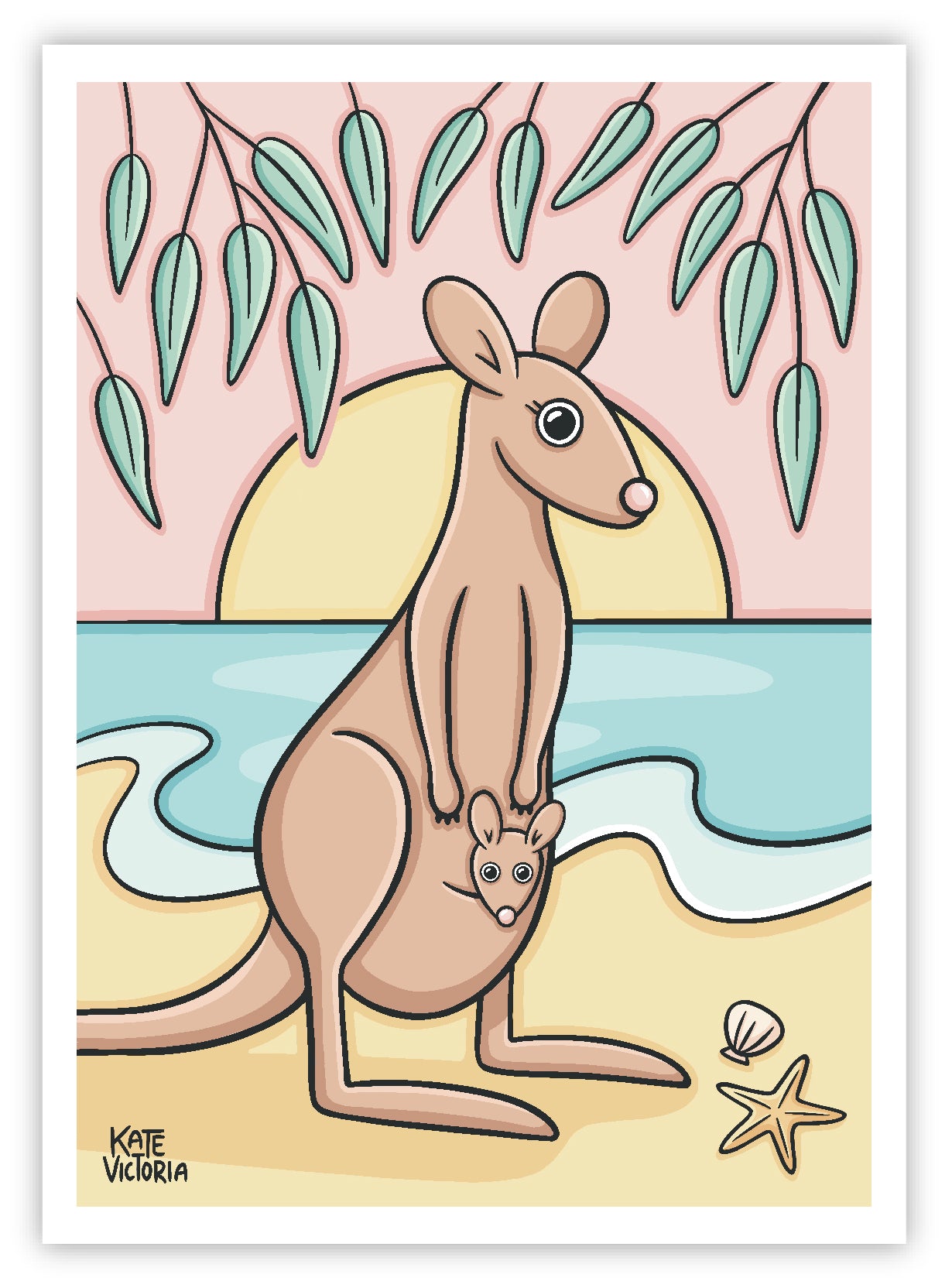 Kangaroo (pink)
