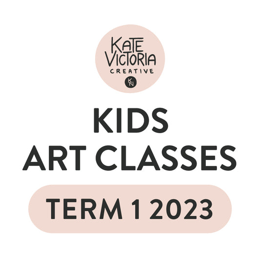 TERM 1 - WEDNESDAY KIDS ART CLASSES