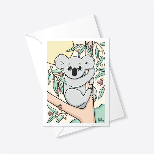 Koala Greeting Card